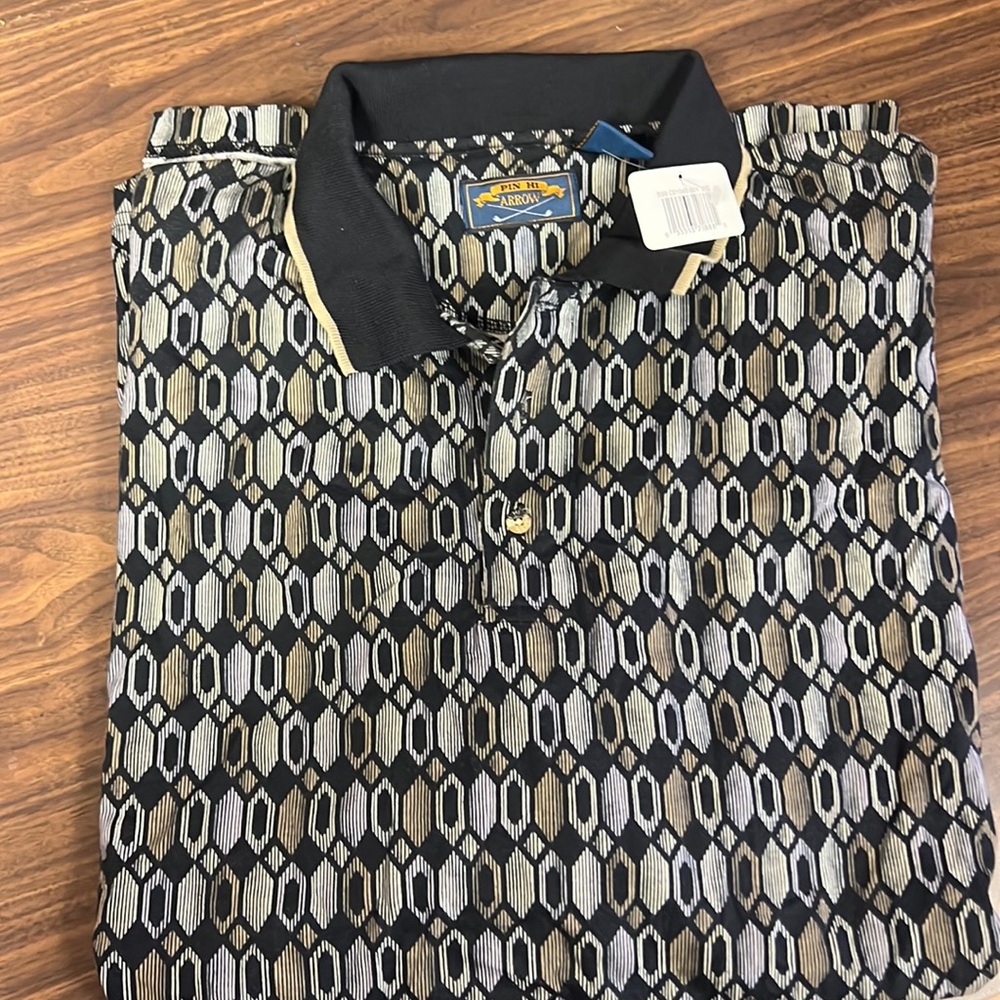 NET men’s pin hi arrow polo 2xl